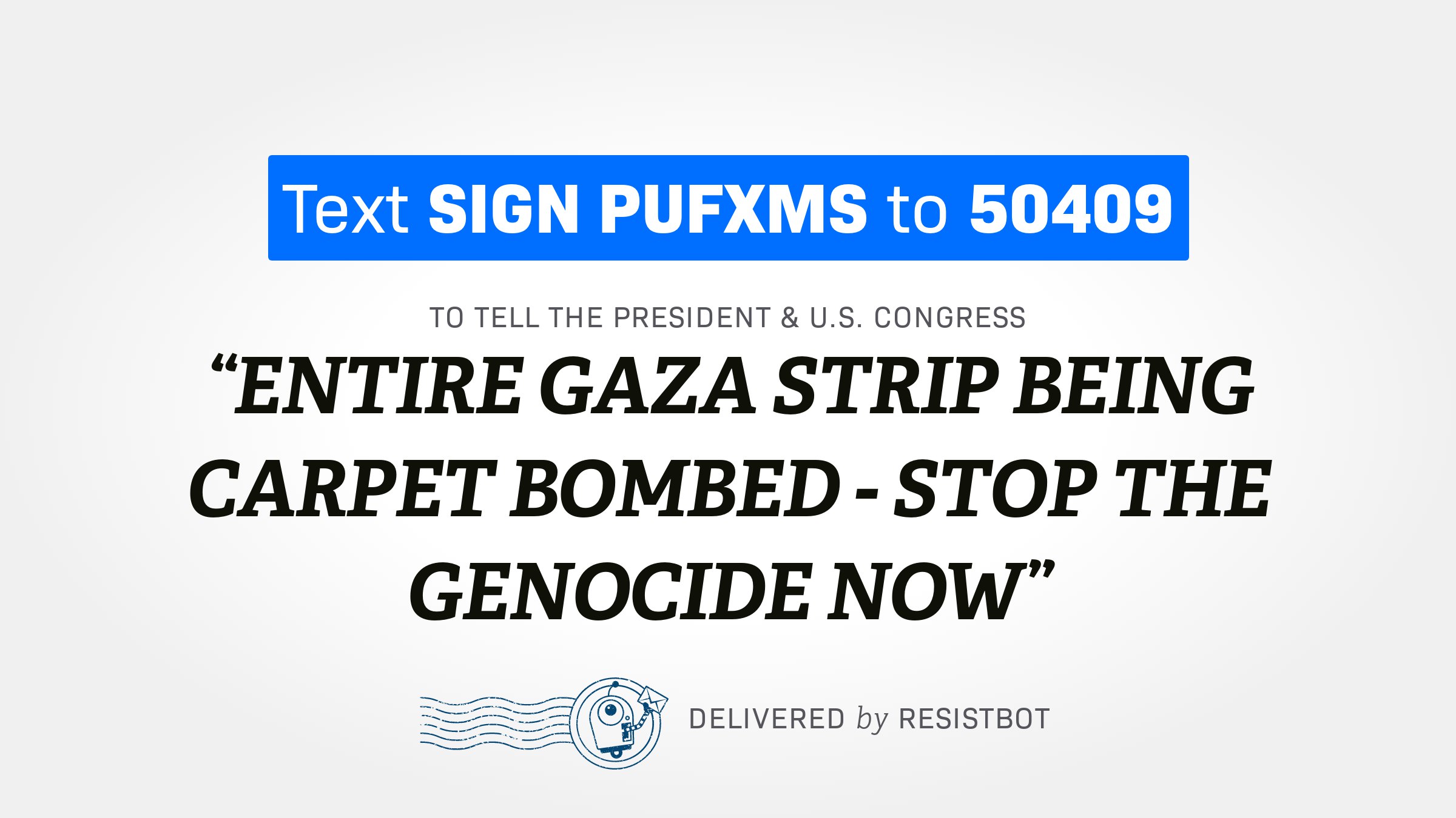 ENTIRE GAZA STRIP BEING CARPET BOMBED – STOP THE GENOCIDE NOW