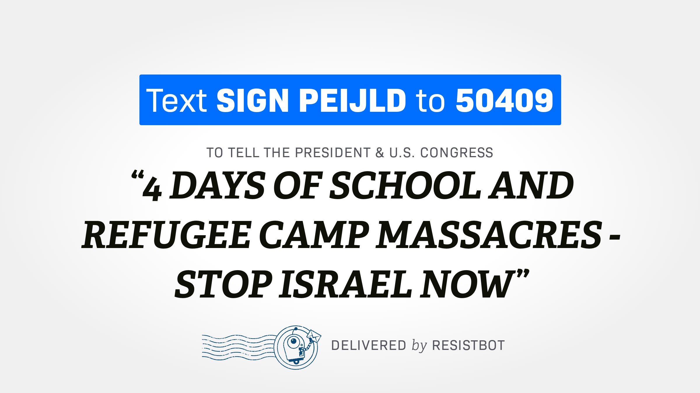 4 DAYS OF SCHOOL AND REFUGEE CAMP MASSACRES – STOP ISRAEL NOW