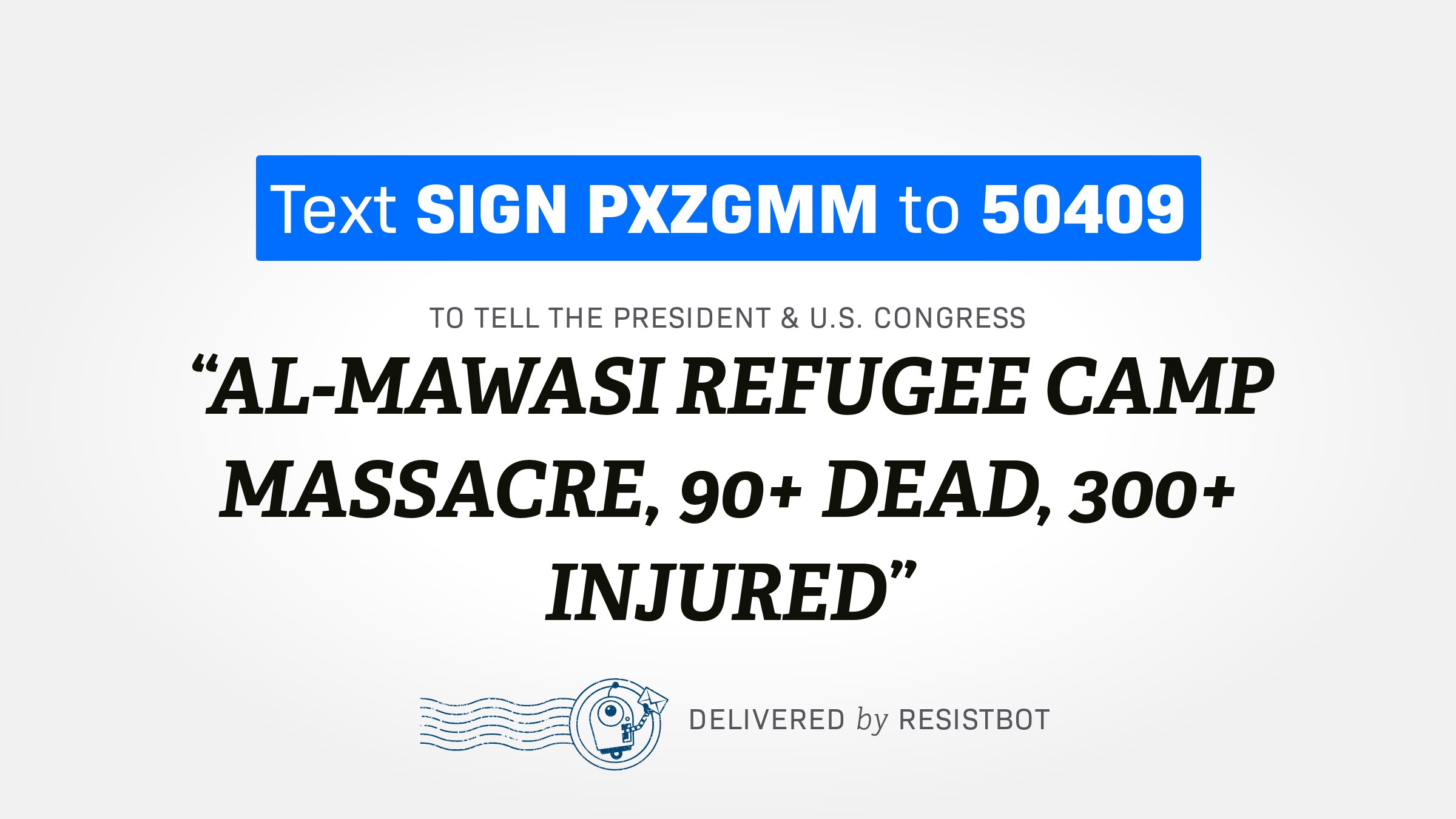 AL-MAWASI REFUGEE CAMP MASSACRE, 90+ DEAD, 300+ INJURED